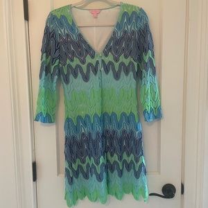 Lily Pulitzer Lamora Crochet Mini Dress S